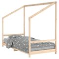 vidaXL Rám detskej postele 90x200 cm masívna borovica