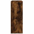 vidaXL Komody 2 ks dymový dub 60x31x84 cm kompozitné drevo