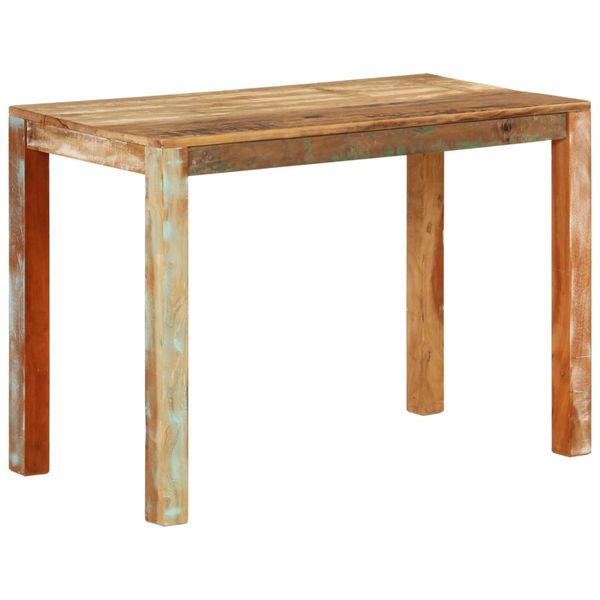 vidaXL Jedálenský stôl 110x55x76 cm masívne recyklované drevo