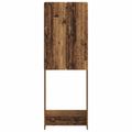 vidaXL Toaletná skriňa ZWOLLE Staré drevo 66 x 25,5 x 190 cm