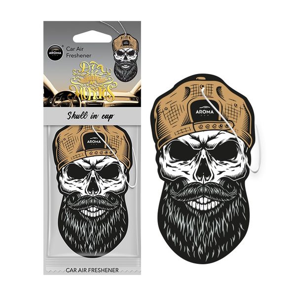 Osviežovače vzduchu AROMA CAR MUERTOS Skull in a Cap