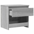 vidaXL Nočné stolíky 2 ks sivé sonoma 40x30x39 cm spracované drevo