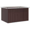 vidaXL Záhradný úložný box hnedý 149x99x93 cm
