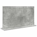 vidaXL Toaletné zrkadlo Betónová šedá 80 x 45 x 18 cm Obdĺžnikový