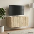 vidaXL Nástenná TV skrinka 59,5 x 41 x 30 cm Dub sonoma