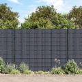 vidaXL PVC ochranná páska na ochranu súkromia 70x0,19 m tmavosivá