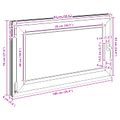 vidaXL Otočné a sklopné okno do suterénu RISOR 100 x 70 cm PVC a sklo