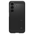 Puzdro Spigen Tough Armor pre Samsung Galaxy S24 čierna