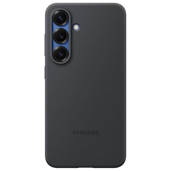 Samsung Silicónové puzdro pre Samsung Galaxy S25 Čierna