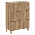 vidaXL Zásuvkový kabinet 66 x 34,5 x 90 cm Kompozitné drevo
