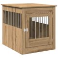vidaXL Nábytok na prepravku pre psov Dub Artisan 64,5x80x71 cm Drevo