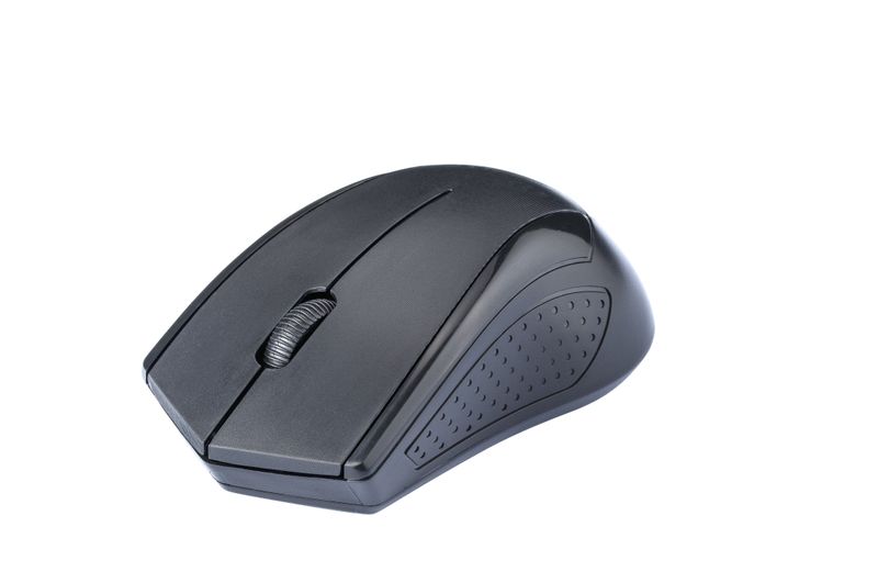 C-TECH WLM-07/Kancelárska/Optická/1 200 DPI/Bezdrôtová USB/Čierna