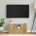 TV skrinka vidaXL so zásuvkou ODDA“ 79x24x40 cm masívna borovica