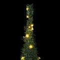 vidaXL Vianočný stromček 100 LED PVC Zelená