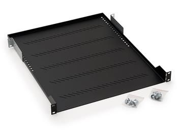 Triton Polička s perforací 1U/950mm, max.nosnost 40kg, čer. s perforací 1U/950mm, max.nosnost 40kg, cer.