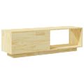 vidaXL TV skrinka 110x30x33,5 cm, borovicový masív