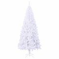 vidaXL Umelý vianočný stromček, oceľový stojan 210 cm, 910 vetvičiek