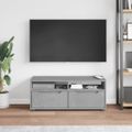 TV Skrinka vidaXL "VISNES" Betónová sivá 100x40x38cm Konštrukčné drevo