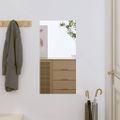vidaXL Nástenné zrkadlo 30x60 cm sklo obdĺžnik