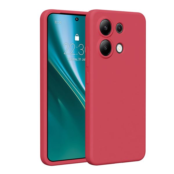 Etteri Silikónové puzdro pre Xiaomi Redmi Note 13 4G malinové