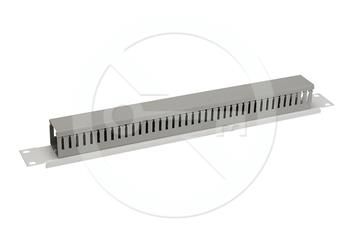 Solarix - vyvažovací panel 19" 1U RAL 7035 plastový VP-03-1-PK-G