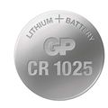Lítiová gombíková batéria CR1025, 1 ks