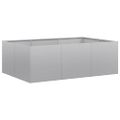 VidaXL kvetináč 120x80x40 cm Pozinkovaná oceľ