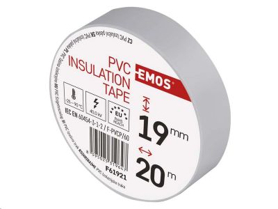 Izolačná pása PVC 19/20 biela EMOS F61921