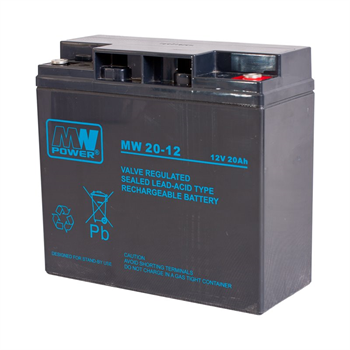Batéria olovená 12V/20Ah MW Power MB 20-12 AGM gélový akumulátor