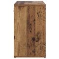 vidaXL Skriňa na topánky 77,5 x 30 x 51 cm Kompozitné drevo