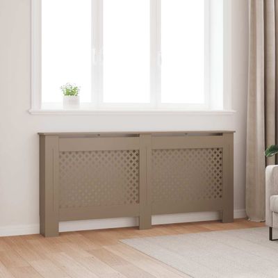 vidaXL Kryt na radiátor 172x19x81,5 cm, MDF