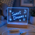 Forever Light Wooden Acryl LED Night Light FNL-18 with marker pen