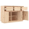 vidaXL Komoda 111x36x75 cm borovicový masív