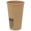 vidaXL papierové šálky na kávu s viečkom 1000 ks 16oz 400ml