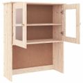 vidaXL Vrchná časť šatníka ALTA 77x30x92 cm masívna borovica