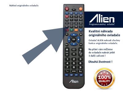 Diaľkový ovládač ALIEN Samsung AA59-10105F