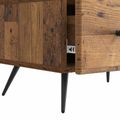 vidaXL TV skrinka Staré drevo 147 x 34,5 x 30 cm Kompozitné drevo