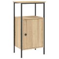 vidaXL Nočné stolíky 2 ks dub sonoma 41x31x80 cm kompozitné drevo