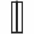 vidaXL Nohy barového stola v tvare T, 2 ks, čierne, 50x35x(110-111) cm, oceľové