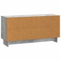 vidaXL TV skrinka 102 x 34,5 x 50 cm Betónovo sivá Kompozitné drevo