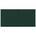 vidaXL Nástenné panely 12 ks tmavozelené 30x15 cm látkové 0,54 m²