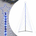 vidaXL LED vianočný stromček 615 LED modré 404,5 cm