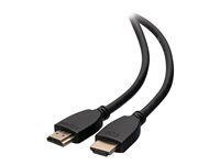 High Speed - UltraHD kábel - M/M - HDMI kábel s ethernetom - HDMI samec na HDMI samec - 3,05 m - tienený - čierna
