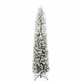 vidaXL Umelý vianočný stromček Zelená 240 cm PVC, oceľ a plast