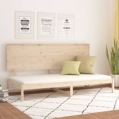 vidaXL Denná posteľ s matracom 90x200 cm masívna borovica