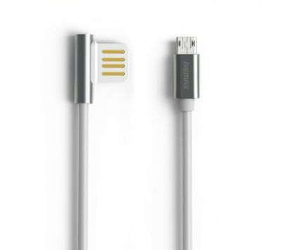 Remax AA-7091 RC-054m , dátový kábel micro USB, strieborná