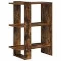 vidaXL Regál na knihy 2 úrovní 52 x 25 x 71,5 cm Kompozitné drevo