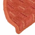 vidaXL Kobercové nášľapy na schody 15 ks oranžové 65x21x4 cm