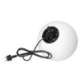 Vonkajšia lampa guľa LUNA II Adviti AD-OP-6586WE27ZM E27, max. 18 W, IP65, pr. 280, biela Venkovní lampa koule LUNA II Adviti AD-OP-6586WE27ZM E27, max. 18 W, IP65, pr. 280, bílá