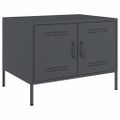 vidaXL Konferenčný stolík antracit 68x50x50,5 cm oceľ
